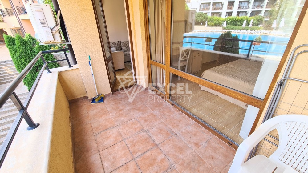 Bright and beautiful one-bedroom apartment in Saint Vlas