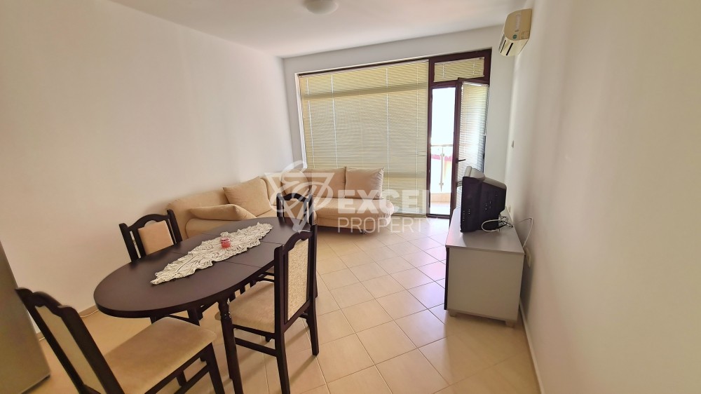 Beautifully furnished one bedroom apartment in the northern part of Sunny Beach
