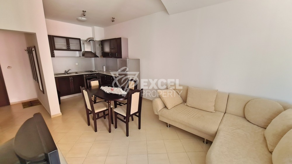 Beautifully furnished one bedroom apartment in the northern part of Sunny Beach