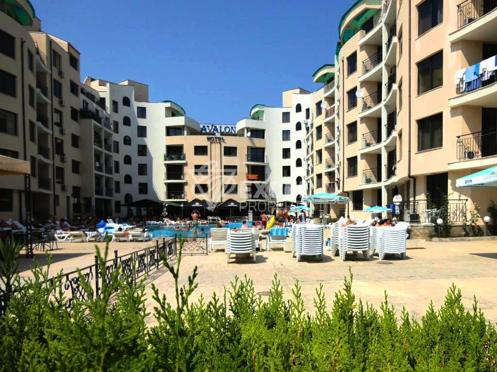 Furnished studio in Avalon complex, Sunny Beach