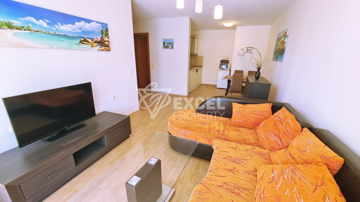 One bedroom furnished apartment in Crown Fort with pool view