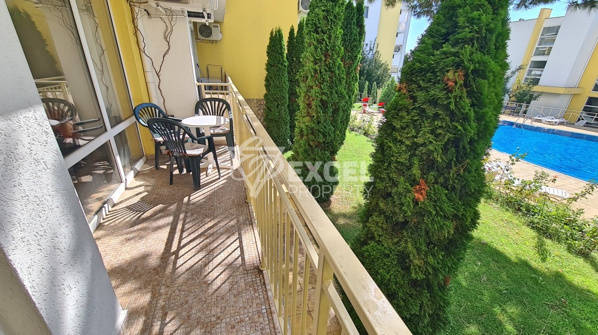 One bedroom furnished apartment in Crown Fort with pool view