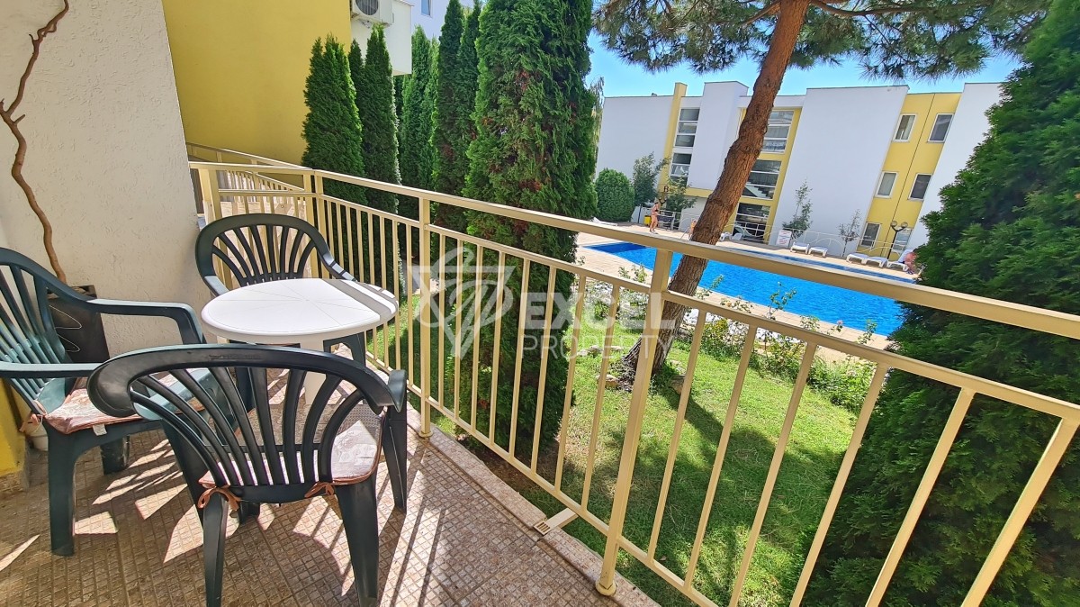 One bedroom furnished apartment in Crown Fort with pool view