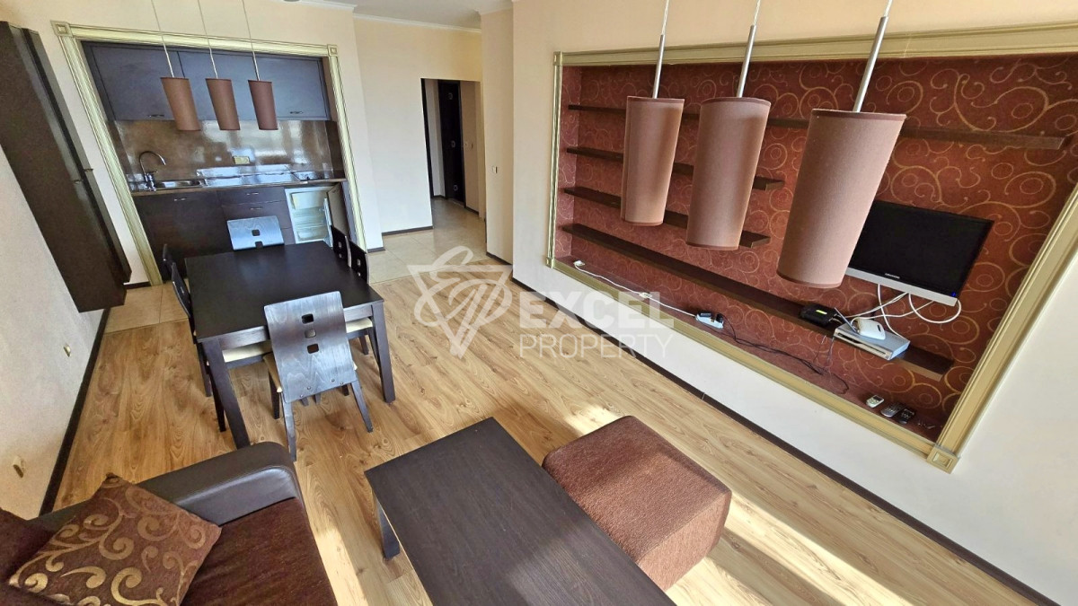 Two-bedroom apartment on the first line in Sunny Beach – next to the dunes and the sea