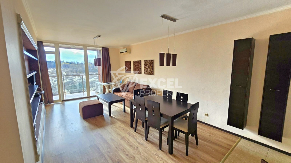 Two-bedroom apartment on the first line in Sunny Beach – next to the dunes and the sea