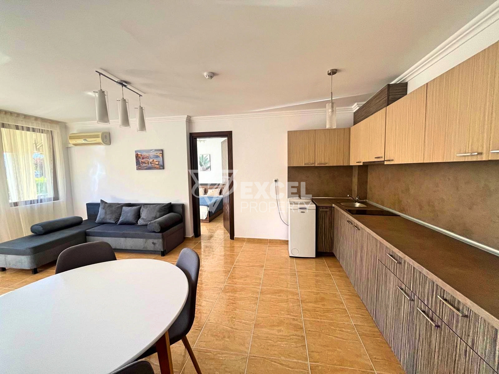Spacious two bedroom apartment in “Kambani 3” Complex, Sveti Vlas