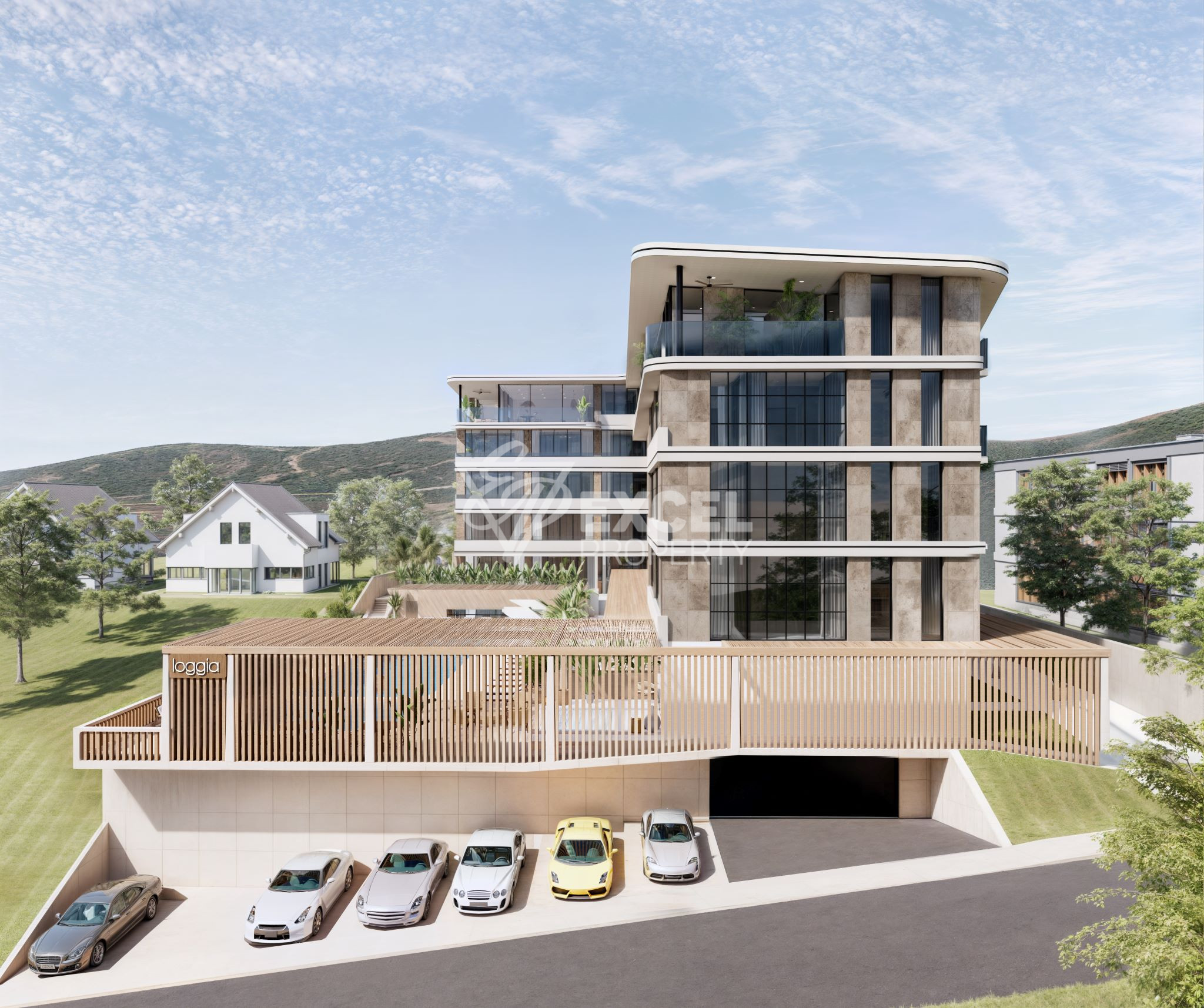 Loggia Complex, Sveti Vlas - architecture inspired by the sea