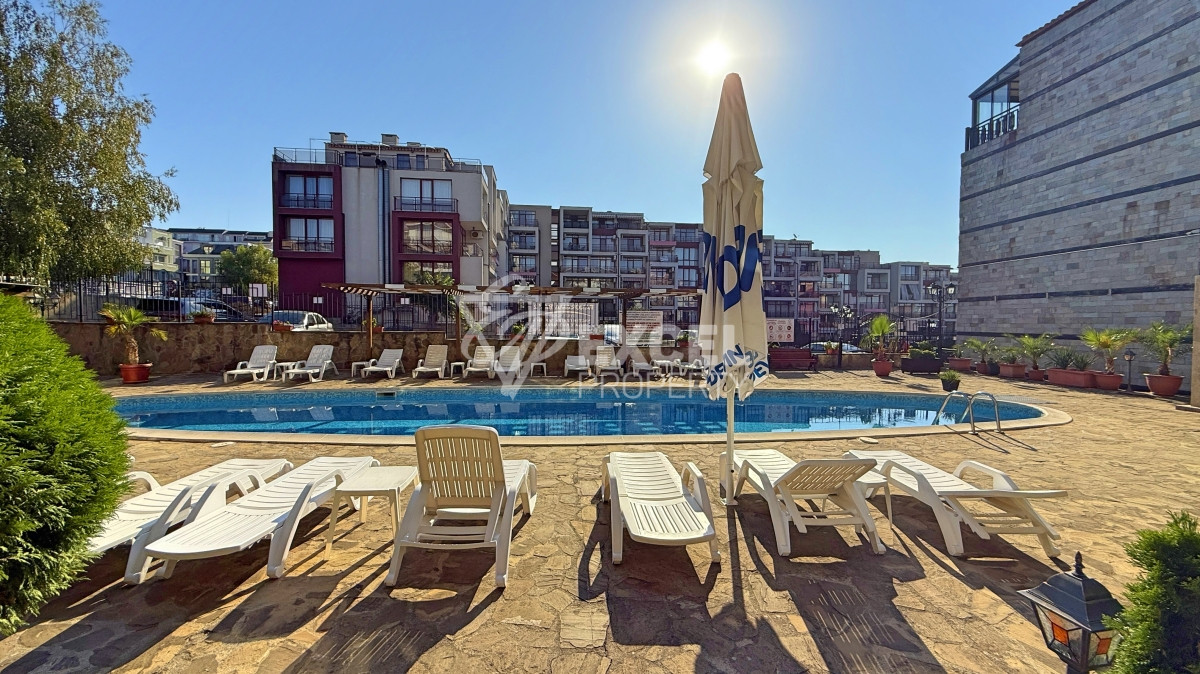 Furnished studio in Panorama Bay 2 complex, Sveti Vlas