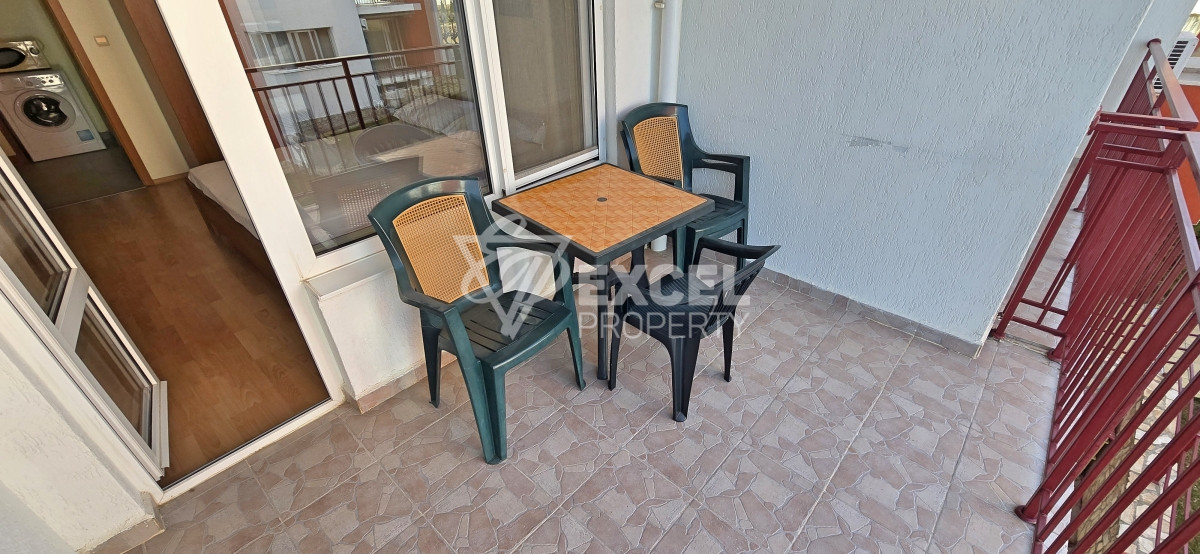 Apartment with sea view in Grand Resort Fort Noks complex, Sveti Vlas. First line