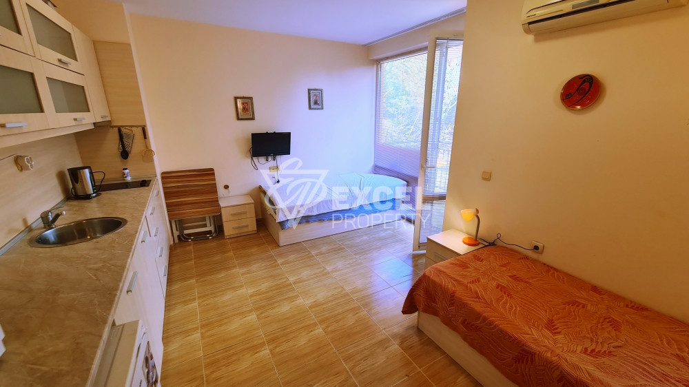 Furnished studio in Sveti Vlas in the Paradise Dreams complex.