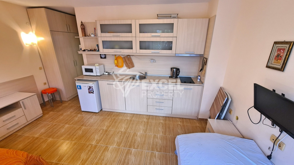 Furnished studio in Sveti Vlas in the Paradise Dreams complex.