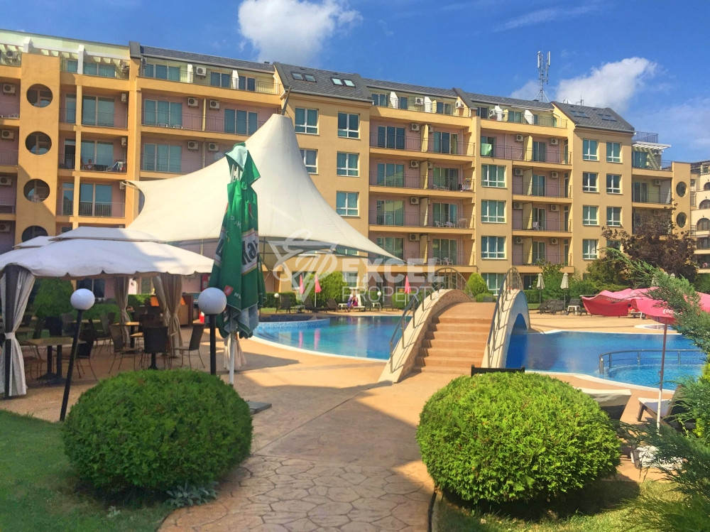 Furnished two bedroom apartment in Sunny Beach in the Polo Resort complex.