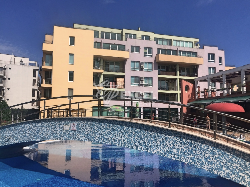 Furnished two bedroom apartment in Sunny Beach in the Polo Resort complex.