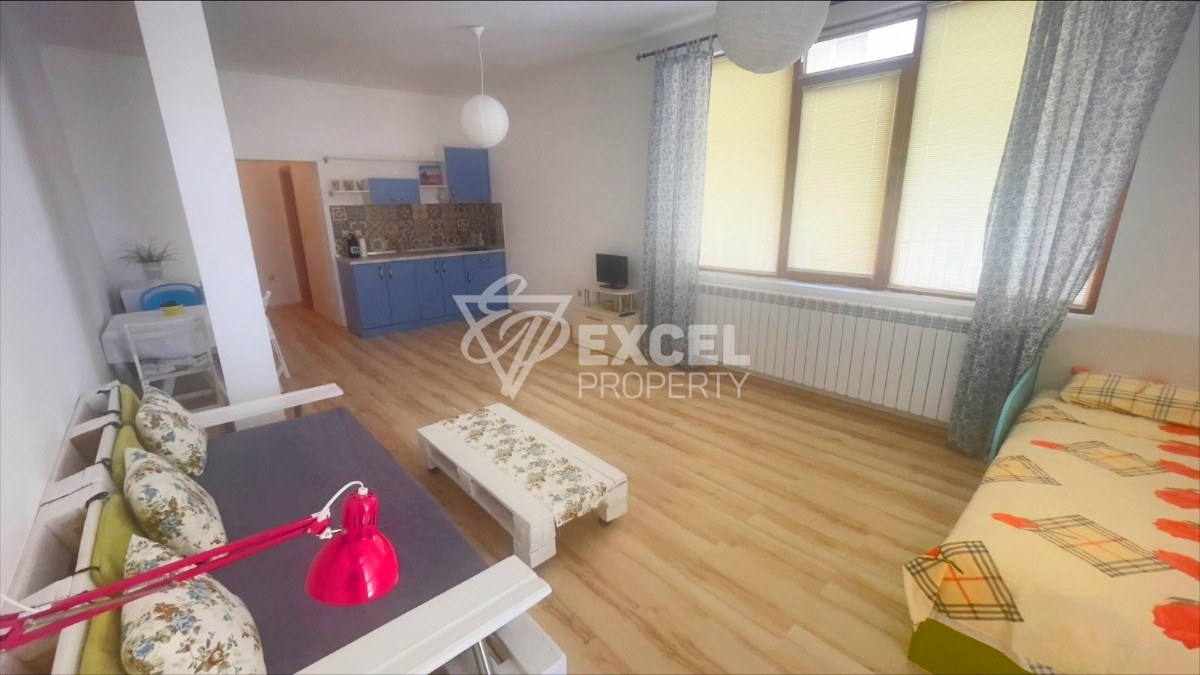 Furnished two-room apartment in Cherno More district, Nessebar