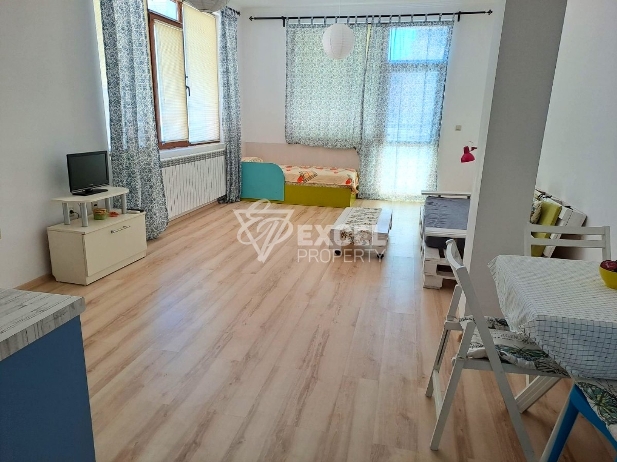 Furnished two-room apartment in Cherno More district, Nessebar