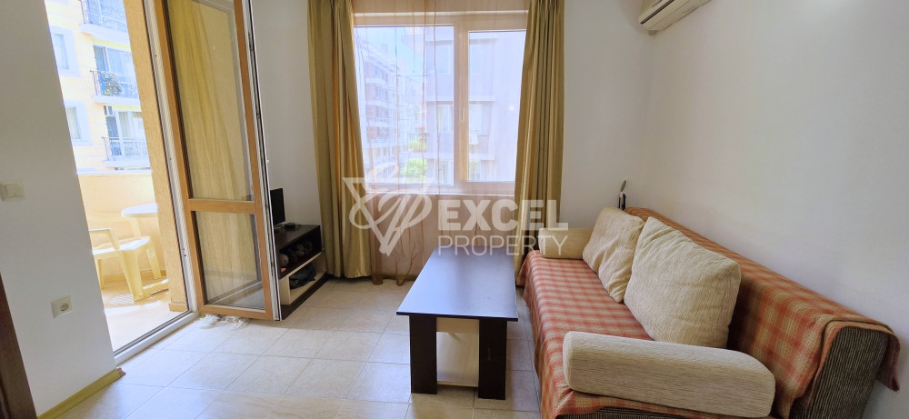 One-bedroom furnished apartment in a nice complex in the center of Sunny Beach