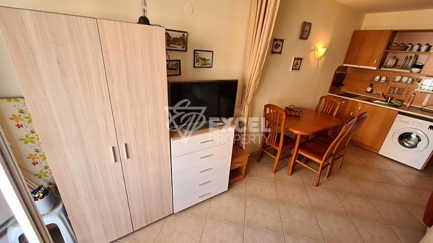 Furnished one bedroom apartment in the center of Sunny Beach