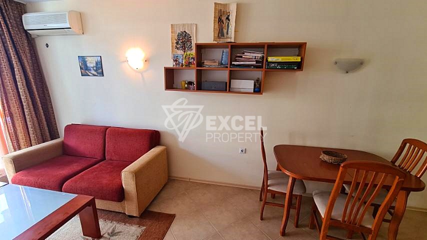 Furnished one bedroom apartment in the center of Sunny Beach