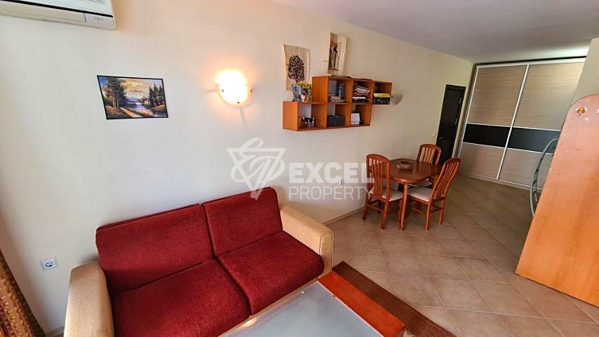 Furnished one bedroom apartment in the center of Sunny Beach