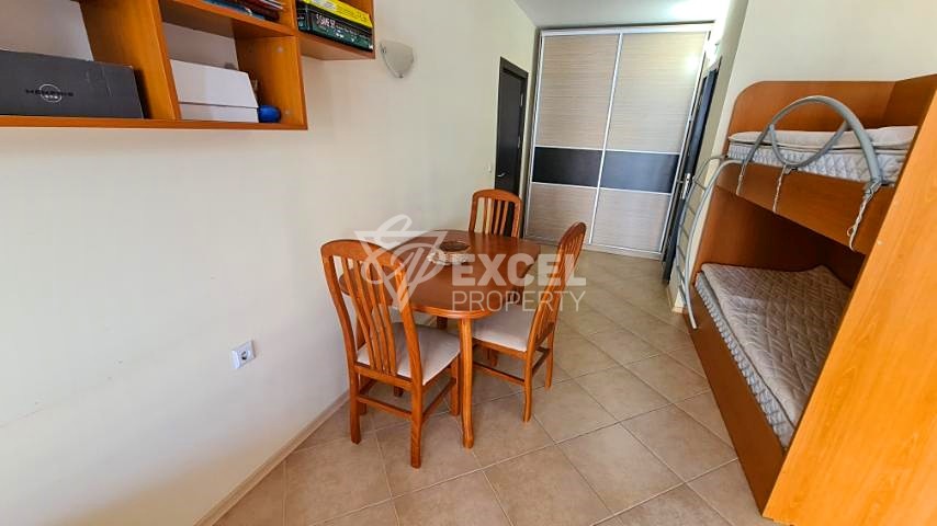 Furnished one bedroom apartment in the center of Sunny Beach