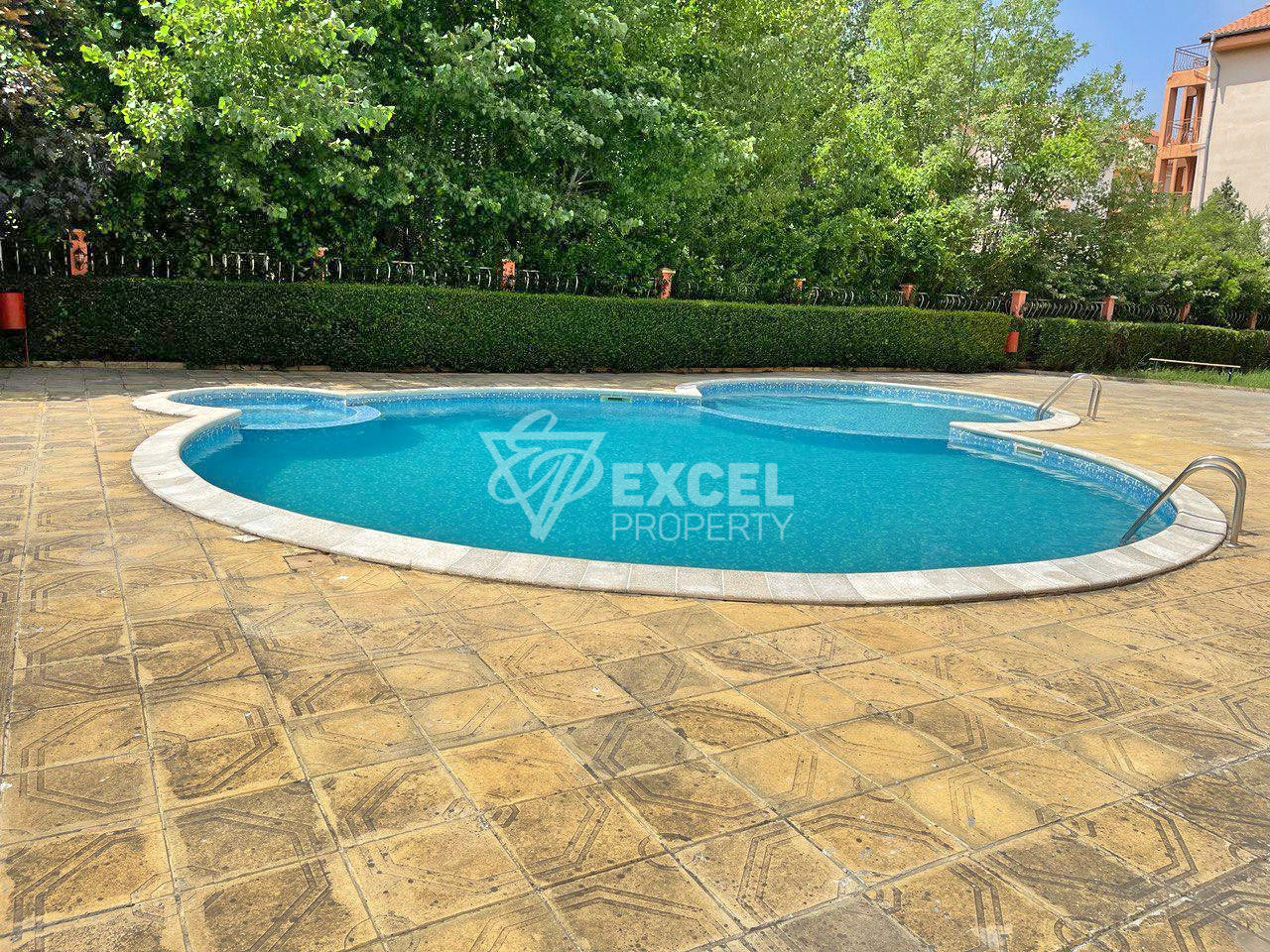 Two-bedroom, furnished property with no maintenance fee - in Sunny Beach