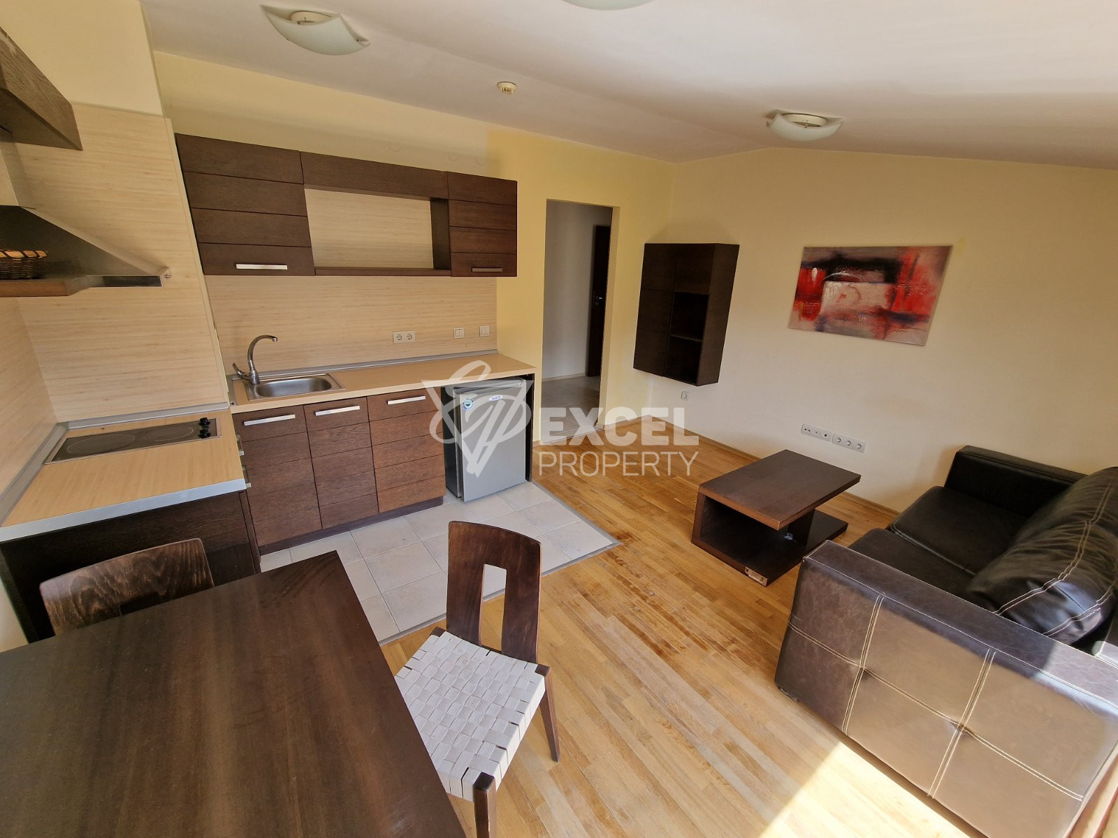 Two-bedroom furnished apartment for sale in Bansko with Pirin panorama