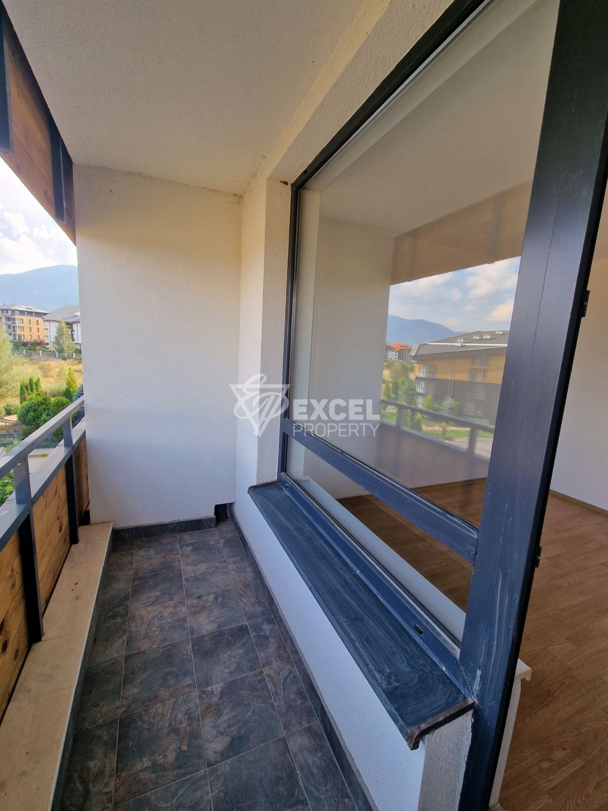 Spacious one-bedroom apartment for sale in Aspen Heights complex next to Pirin Golf