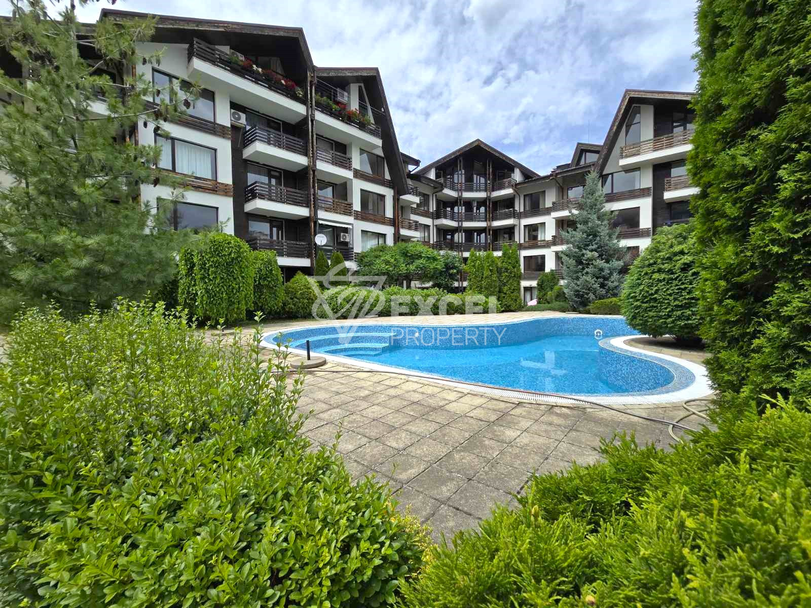 One bedroom apartment for sale in the Aspen Suites complex, next to Pirin Golf