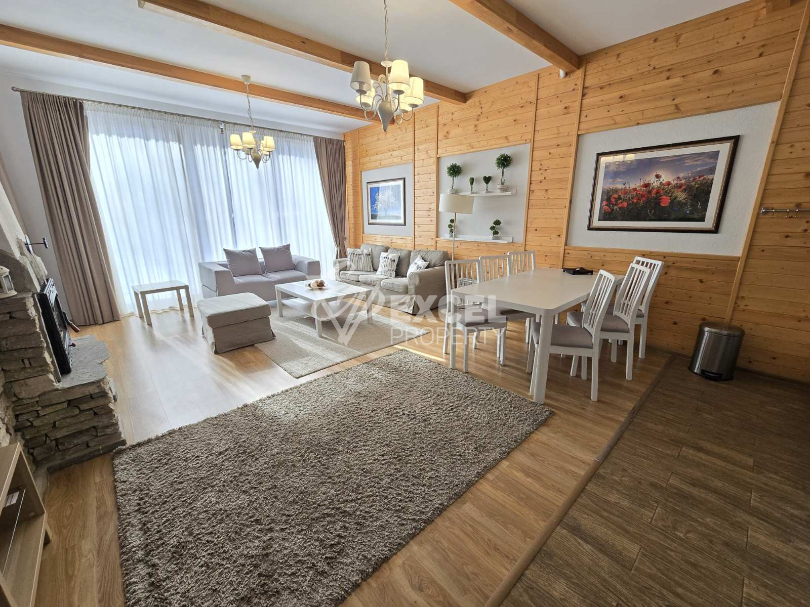 Spacious and sunny three bedroom house for sale in Pirin Golf area