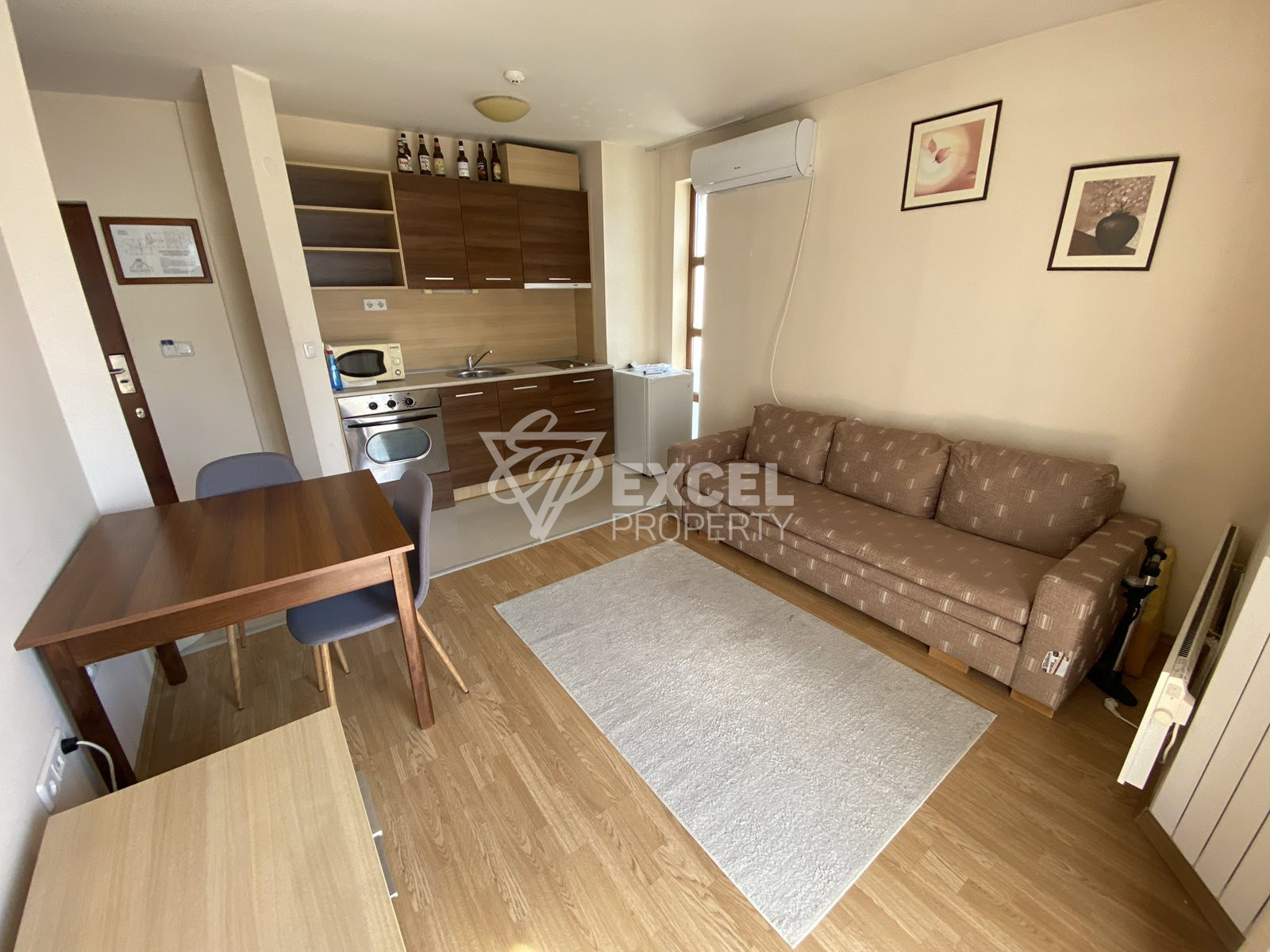 Southern one-bedroom apartment for sale near the ski lift, Bansko