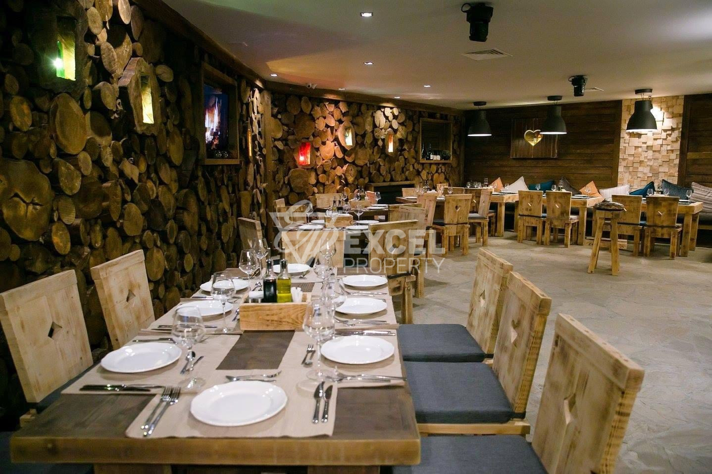 A developed restaurant for sale in the center of Razlog