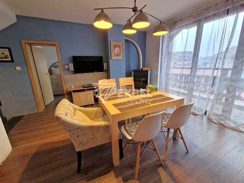 No maintenance fee! Southern one-bedroom apartment with its own basement, next to the Billa store in Bansko