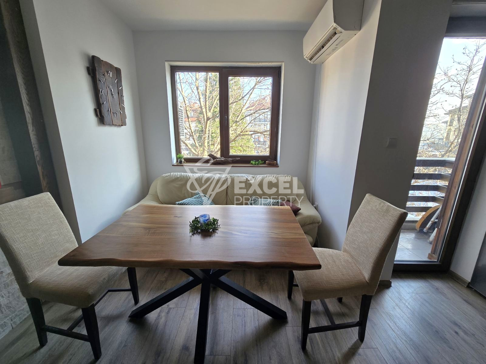 100 meters from the ski lift in Bansko: Modern two-bedroom apartment for sale in a residential building with low maintenance fee