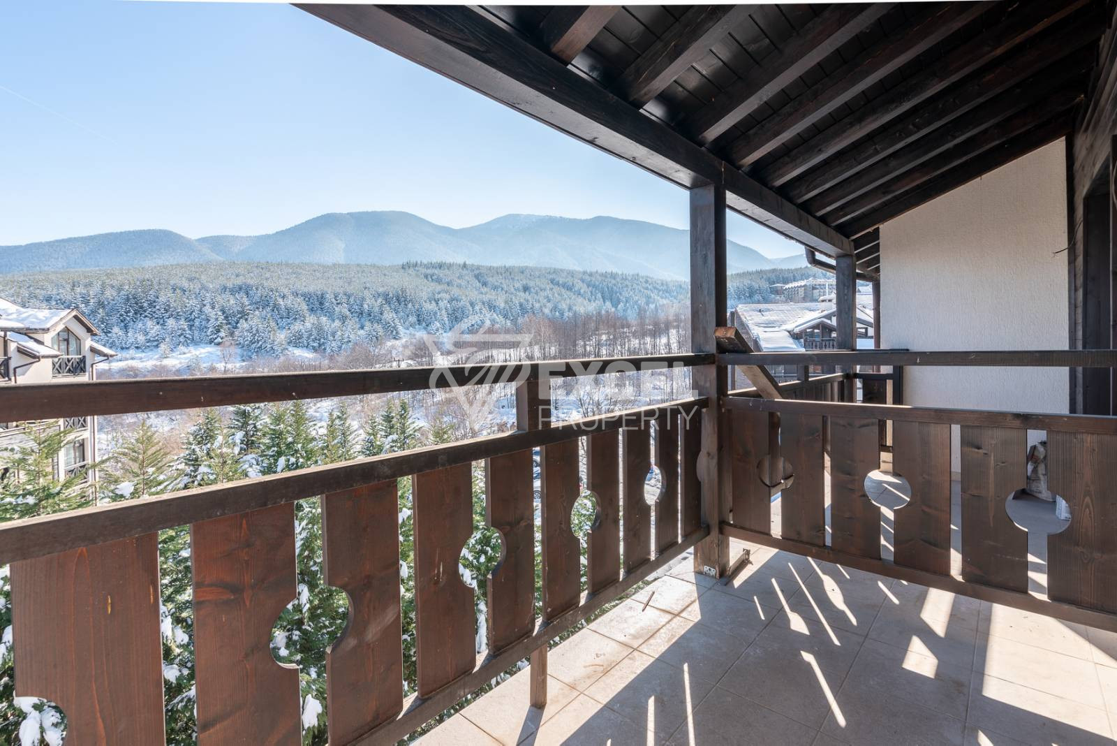 Two-bedroom apartment for sale in a low-tax building with an amazing Pirin panorama