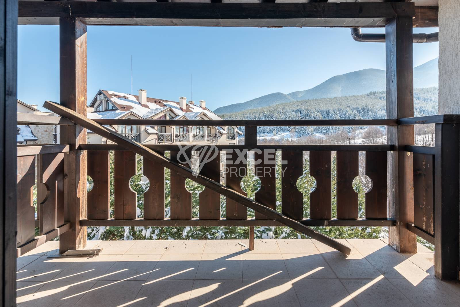 Two-bedroom apartment for sale in a low-tax building with an amazing Pirin panorama