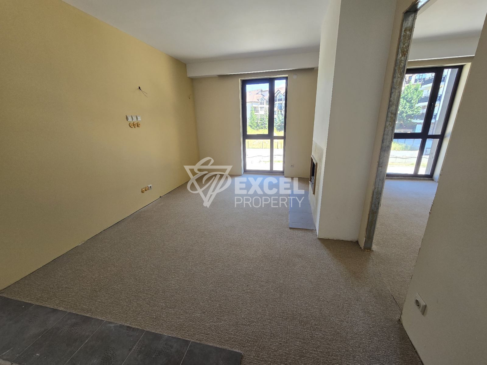 One-bedroom apartment in a building with a low maintenance fee, 400m from the Gondola, Bansko