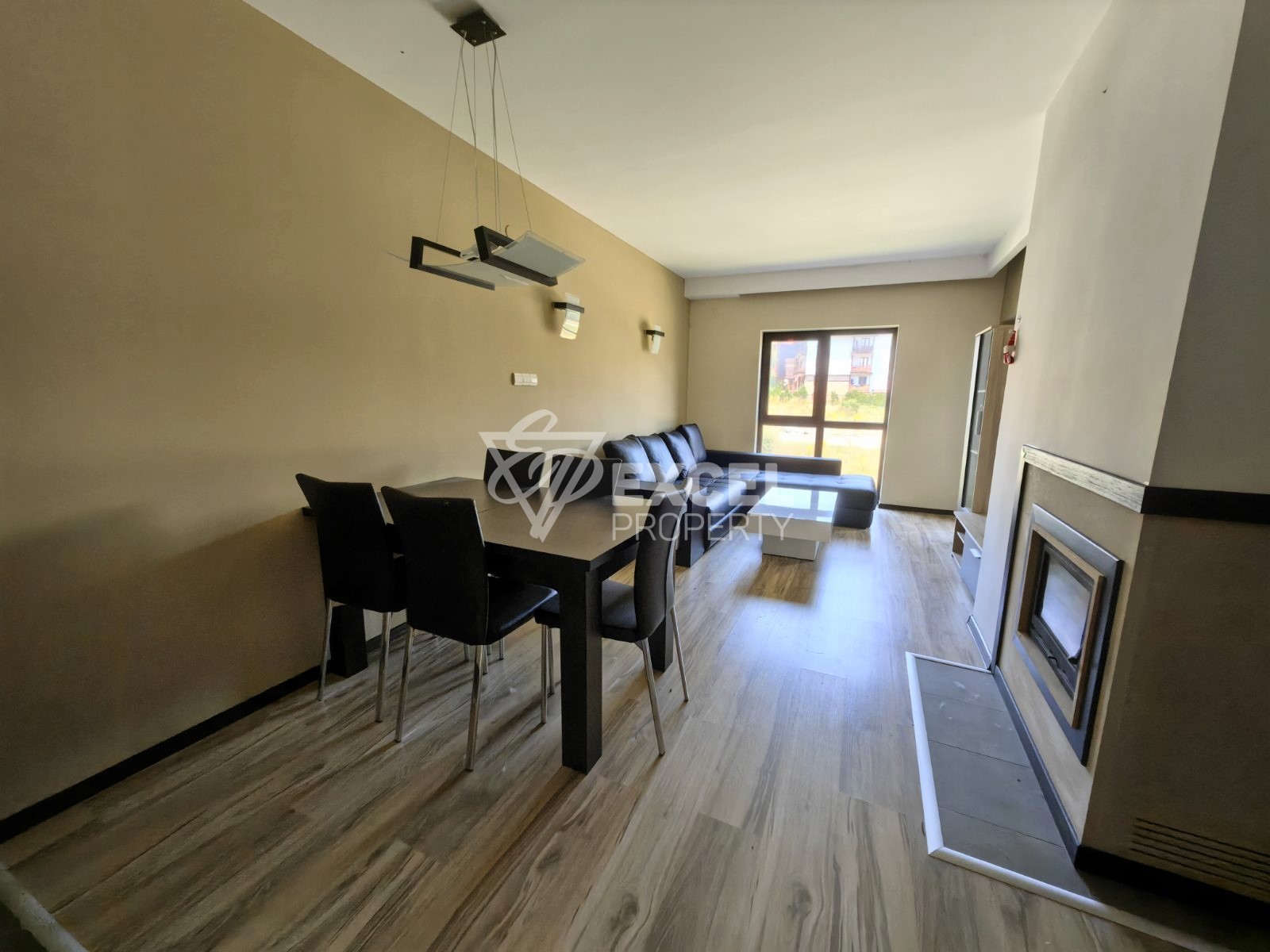 Furnished one-bedroom apartment in a building with a low maintenance fee, Bansko