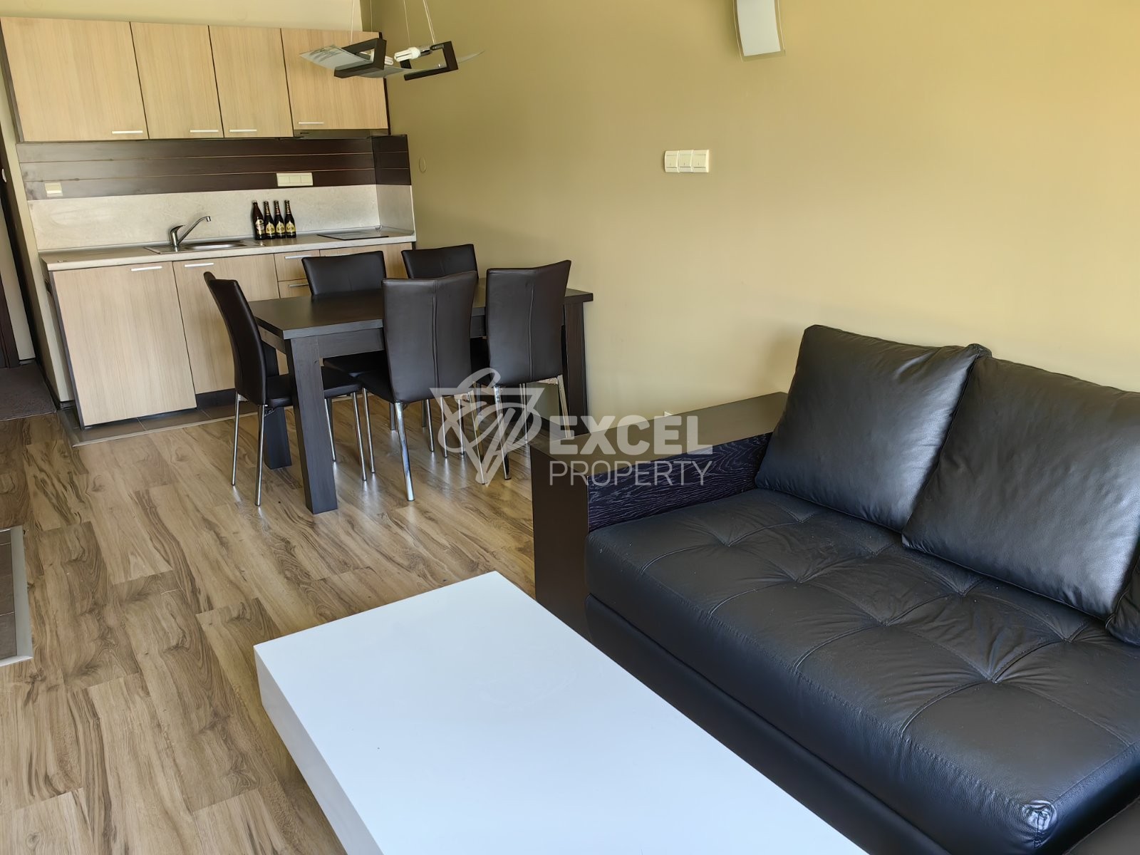 Furnished one-bedroom apartment in a building with a low maintenance fee, Bansko