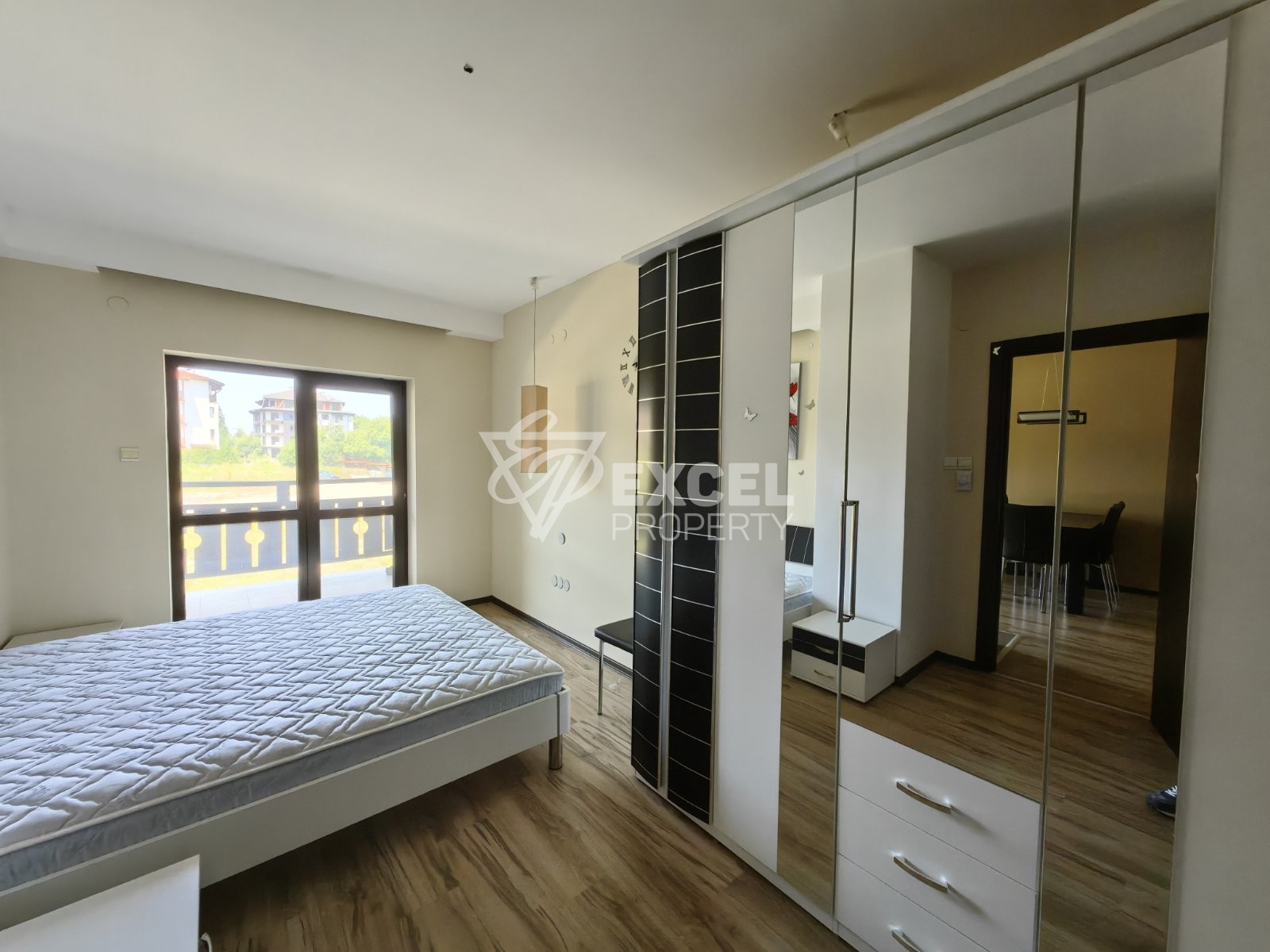 Furnished one-bedroom apartment in a building with a low maintenance fee, Bansko