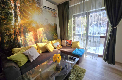 One-bedroom apartment with south exposure and low maintenance fee for sale in Bansko