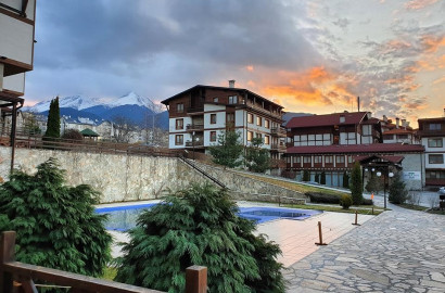 Luxury studio for sale in the hotel part of Green life, Bansko