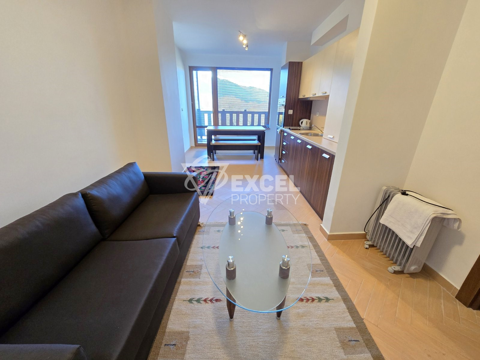 Furnished one-bedroom apartment with basement for sale next to BELVEDERE complex, Bansko