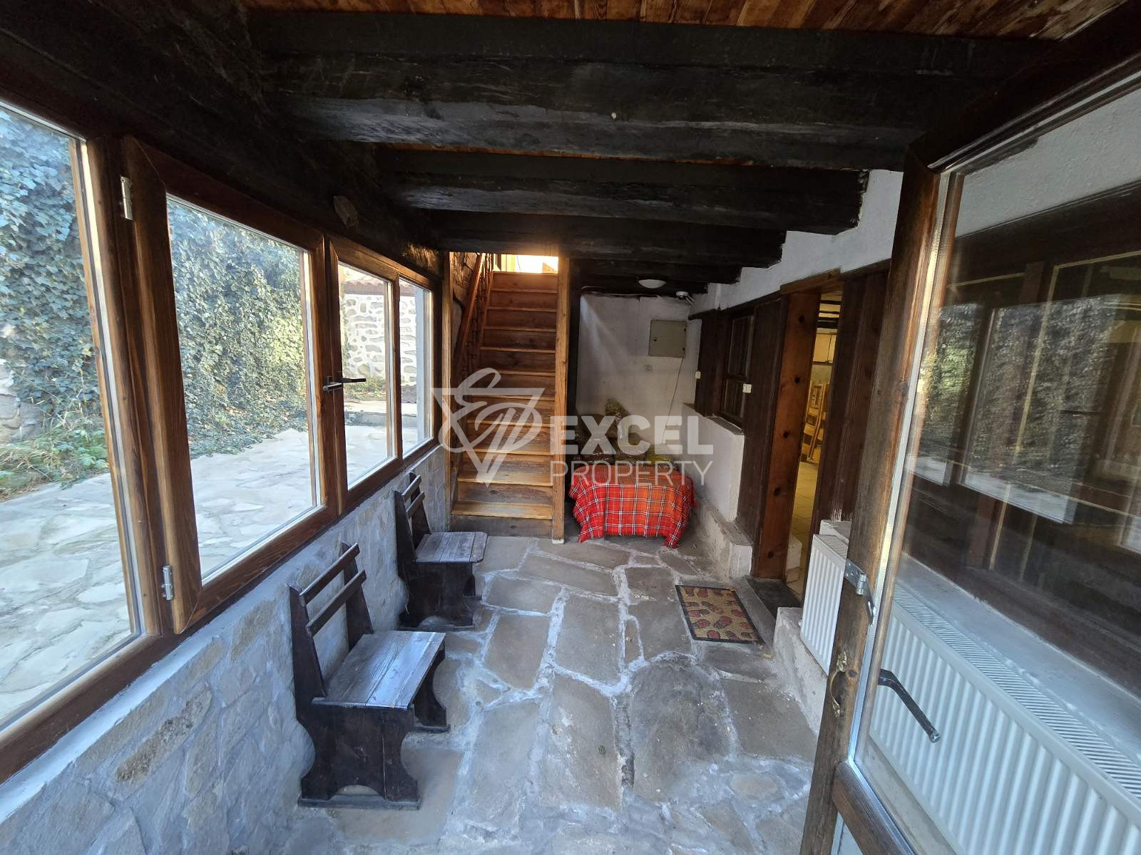 Authentic two-storey house for sale in the old part of Bansko, 200m from the Church of the Holy Trinity