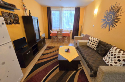 One-bedroom apartment on the ground floor for sale in Bansko! 100m from the ski road