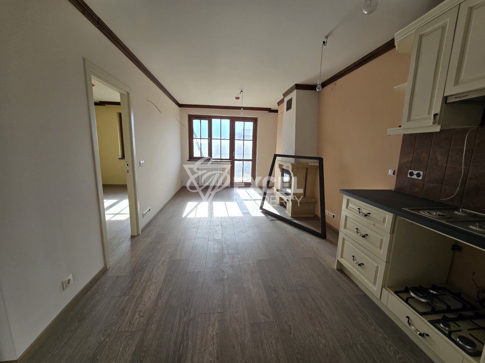 South-facing two-bedroom apartment for sale in Bansko, near the stadium