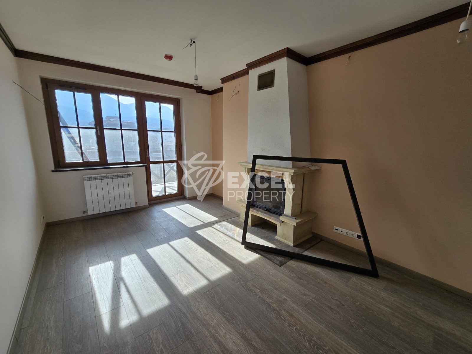 South-facing two-bedroom apartment for sale in Bansko, near the stadium