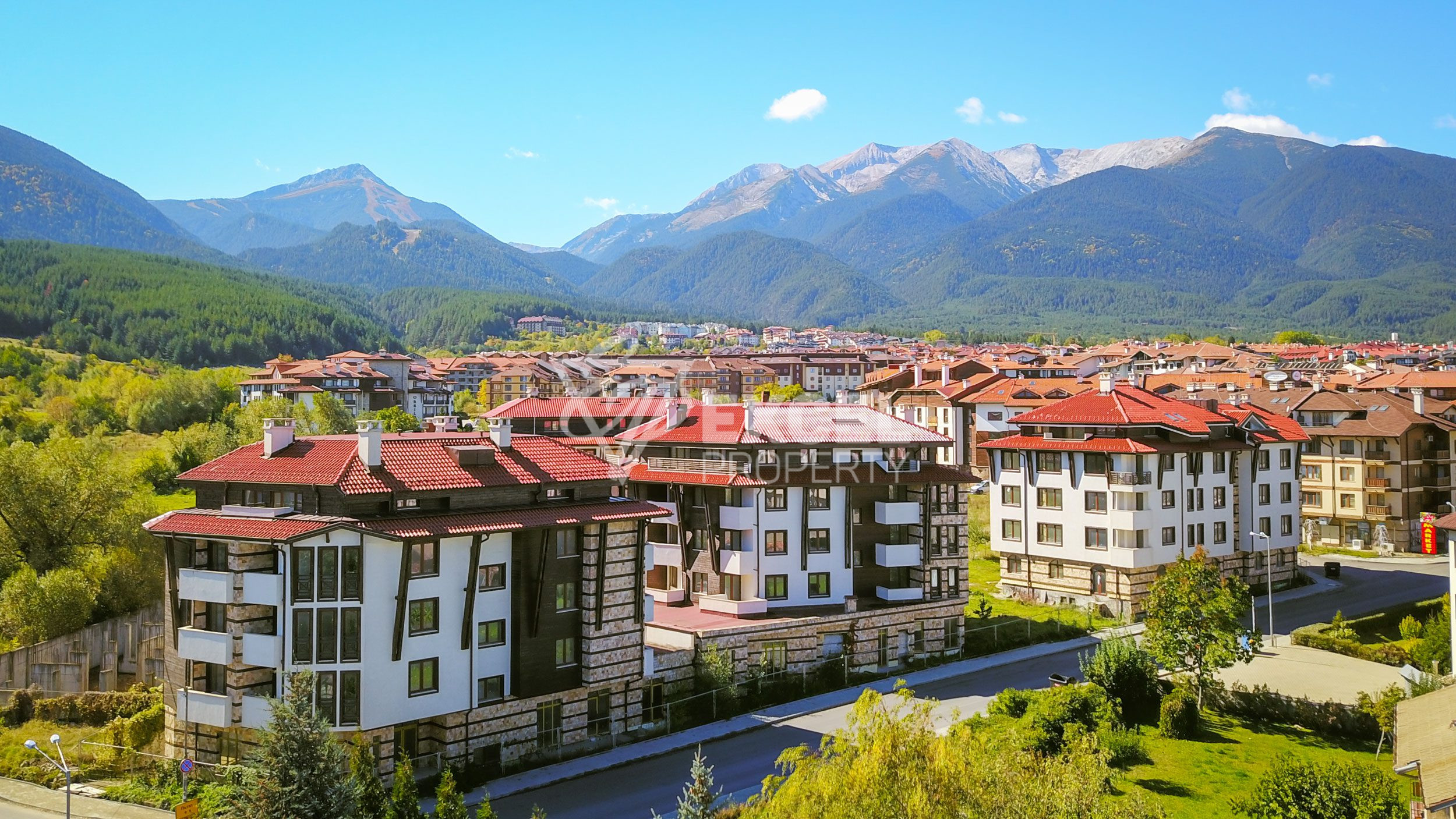 "Mountain Homes" complex with an excellent location in Bansko