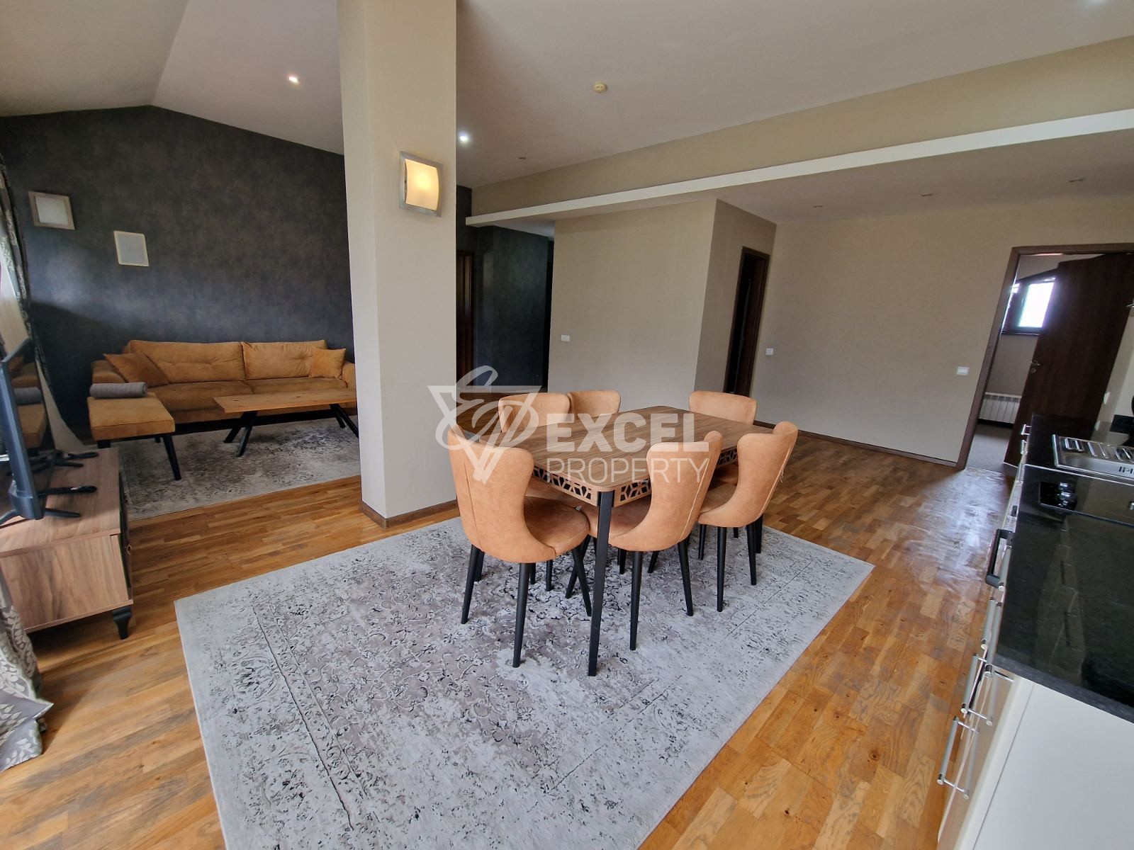 Modern three-bedroom apartment in the year-round Park Hotel Murite complex