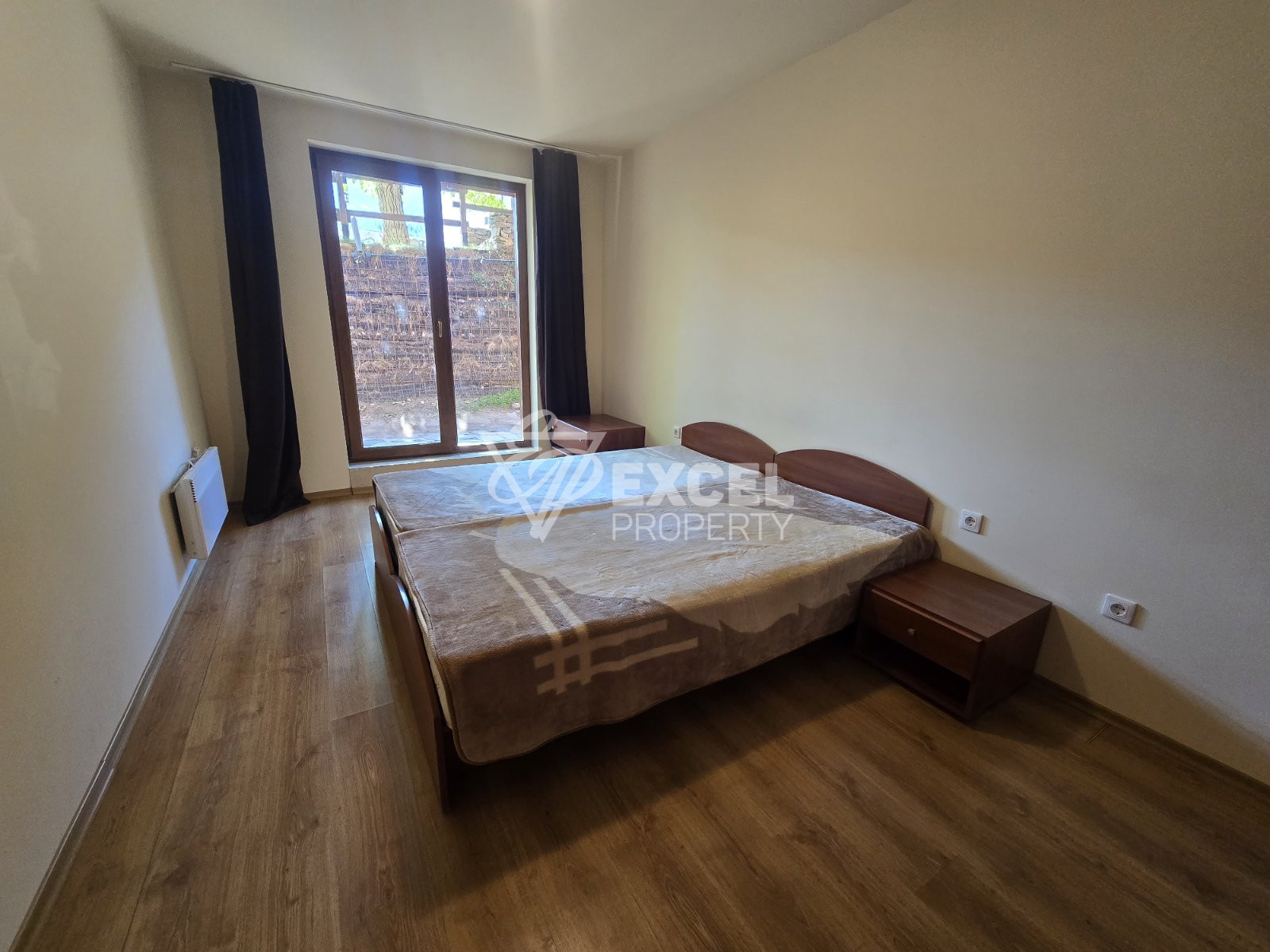 Sunny one-bedroom apartment on the ground floor in New Inn, Bansko