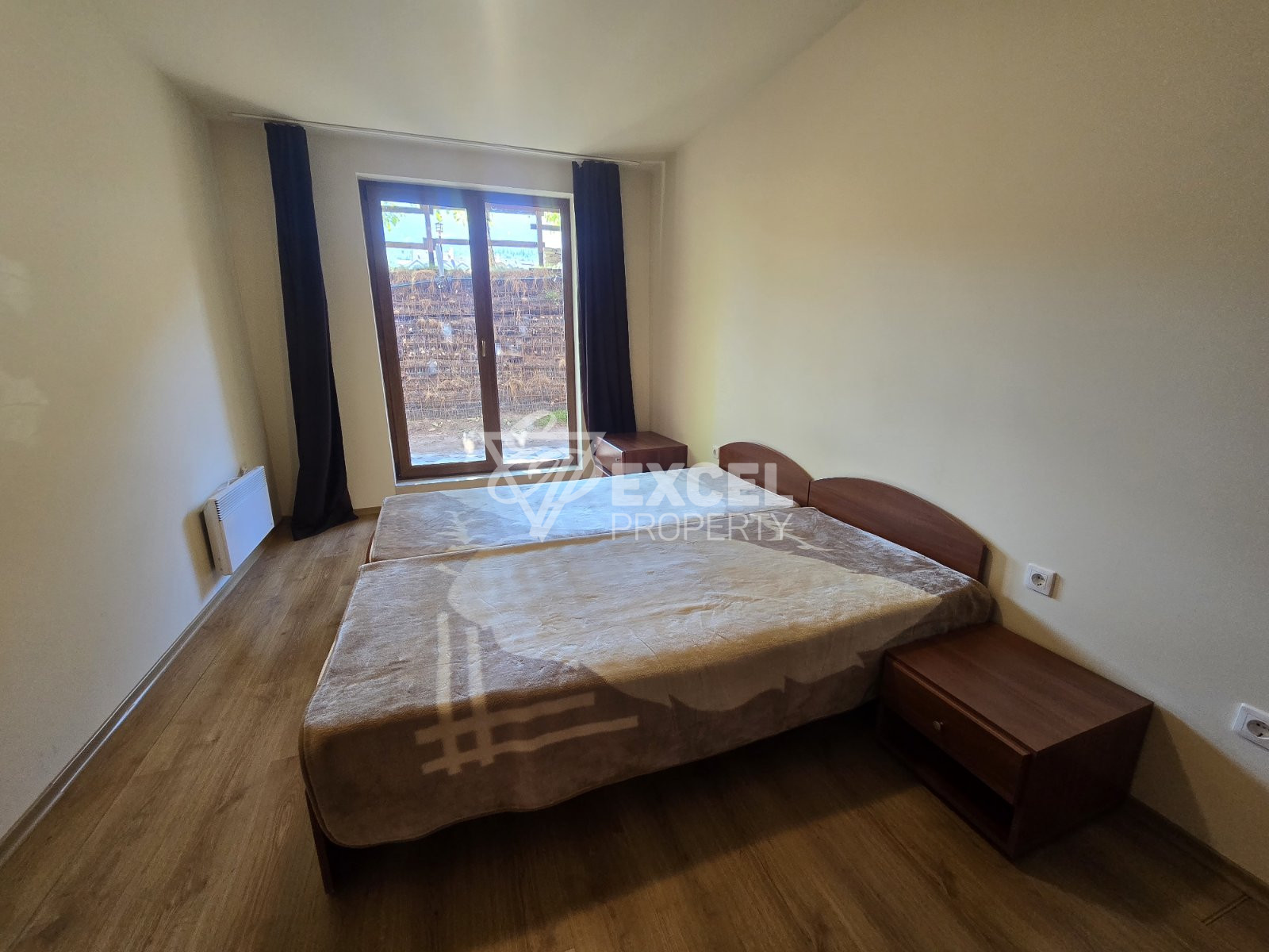 Sunny one-bedroom apartment on the ground floor in New Inn, Bansko